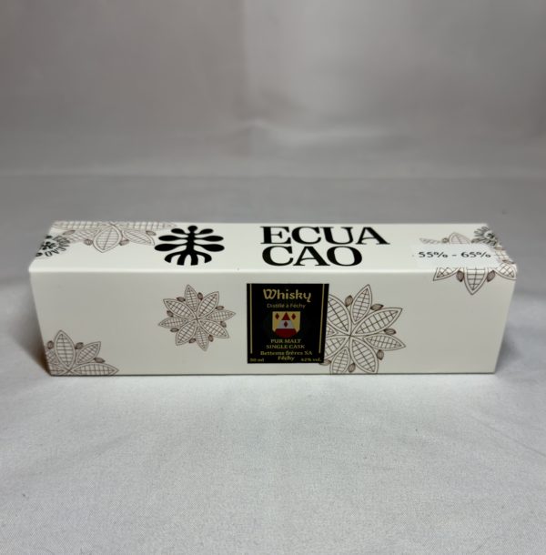 Napolitains grand Cru Nacional Arriba au Whisky Allan's Gold